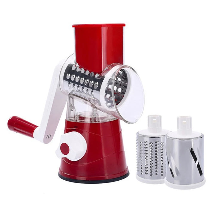 Manual Rotary Cheese Grater for Vegetable Cutter Potato Slicer Mandoline Multifunctional Vegetable Chopper Kitchen Accessories