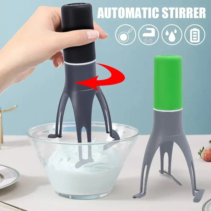 3 Speeds Automatic Whisk Stirrer Triangle Egg Pan Stirrer  Egg Beaters Food Sauce Soup Mixer Cooking Tools Kitchen Accessories